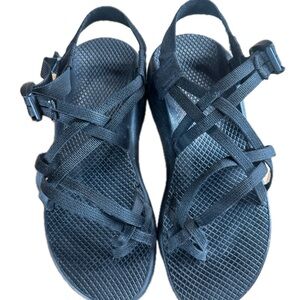 Chaco ZX2 Womens Classic Solid Black Water Sport Hiking Strappy Sandals 9 M